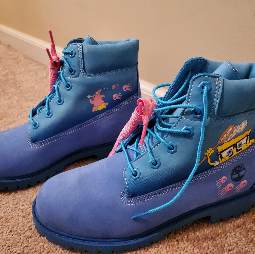 Spongebob Timberlands